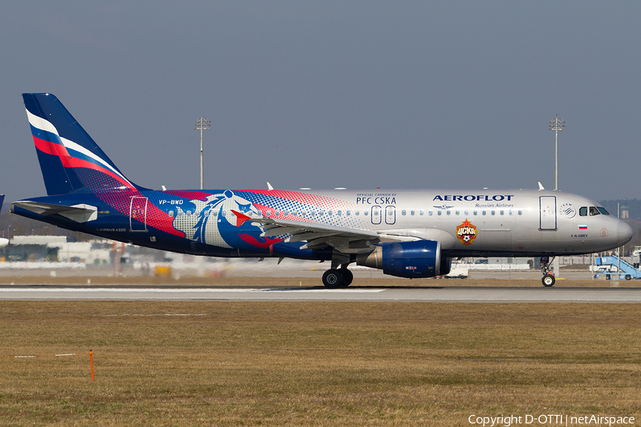 Aeroflot - Russian Airlines Airbus A320-214 (VP-BWD) | Photo 233200