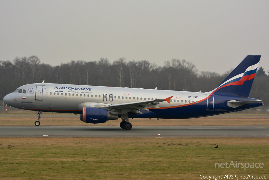 Aeroflot - Russian Airlines Airbus A320-214 (VP-BWF) | Photo 42043