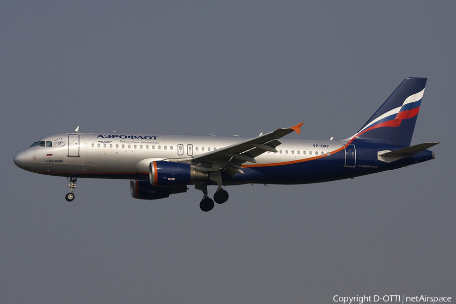 Aeroflot - Russian Airlines Airbus A320-214 (VP-BWF) | Photo 272991