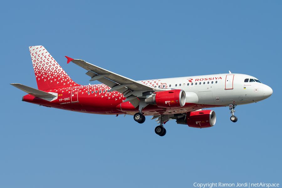 Rossiya - Russian Airlines Airbus A319-111 (VP-BWG) | Photo 263553