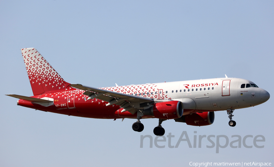 Rossiya - Russian Airlines Airbus A319-111 (VP-BWG) | Photo 314414
