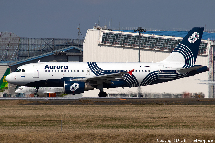 Aurora Airbus A319-111 (VP-BWK) | Photo 384522