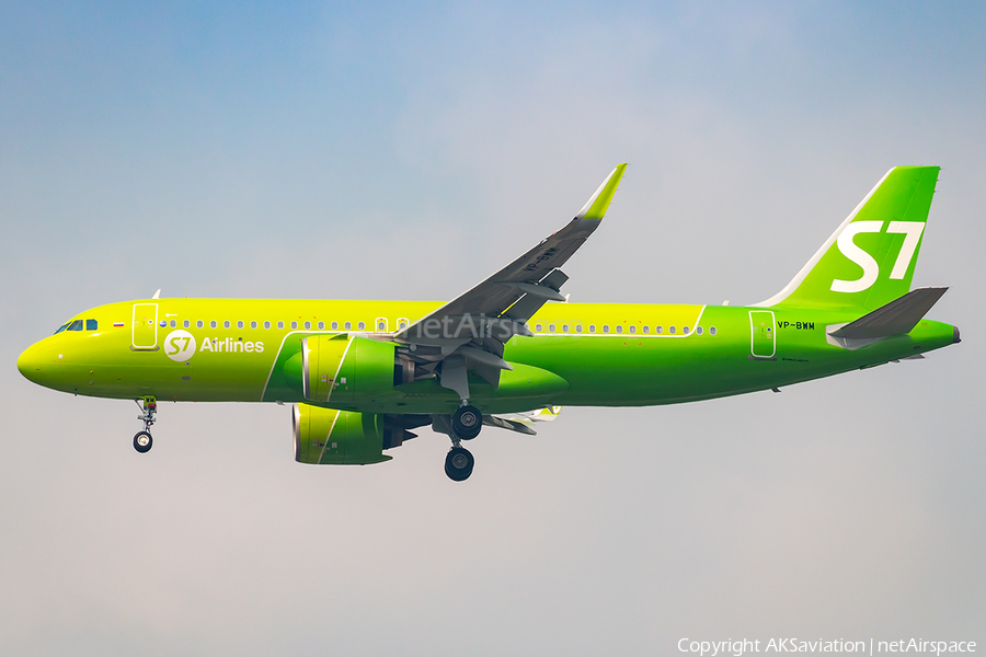 S7 Airlines Airbus A320-271N (VP-BWM) | Photo 407789