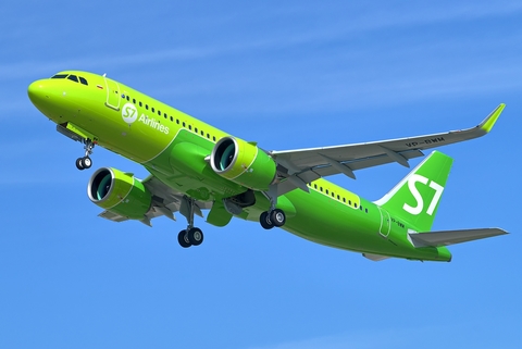 S7 Airlines Airbus A320-271N (VP-BWM) at  Hamburg - Finkenwerder, Germany