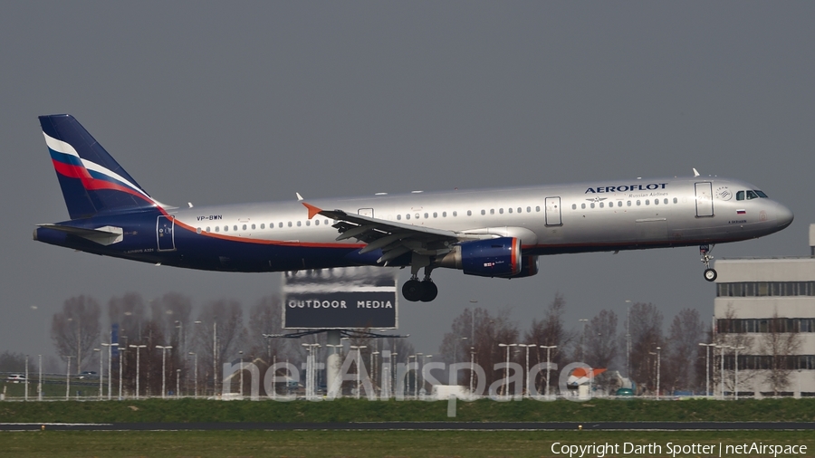 Aeroflot - Russian Airlines Airbus A321-211 (VP-BWN) | Photo 228456