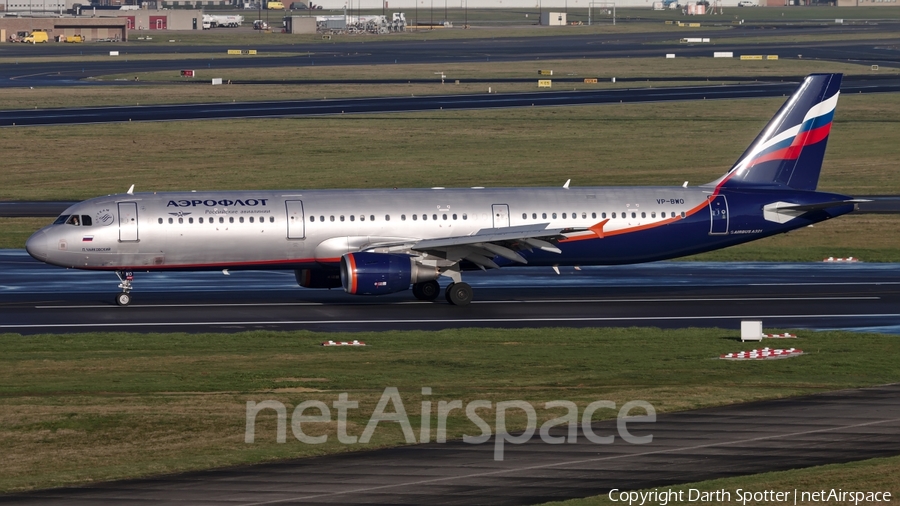 Aeroflot - Russian Airlines Airbus A321-211 (VP-BWO) | Photo 233799