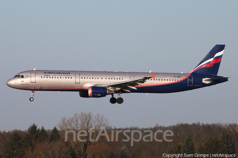 Aeroflot - Russian Airlines Airbus A321-211 (VP-BWP) | Photo 64461