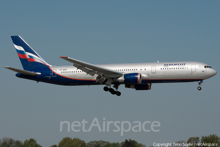 Aeroflot - Russian Airlines Boeing 767-38A(ER) (VP-BWT) | Photo 46974