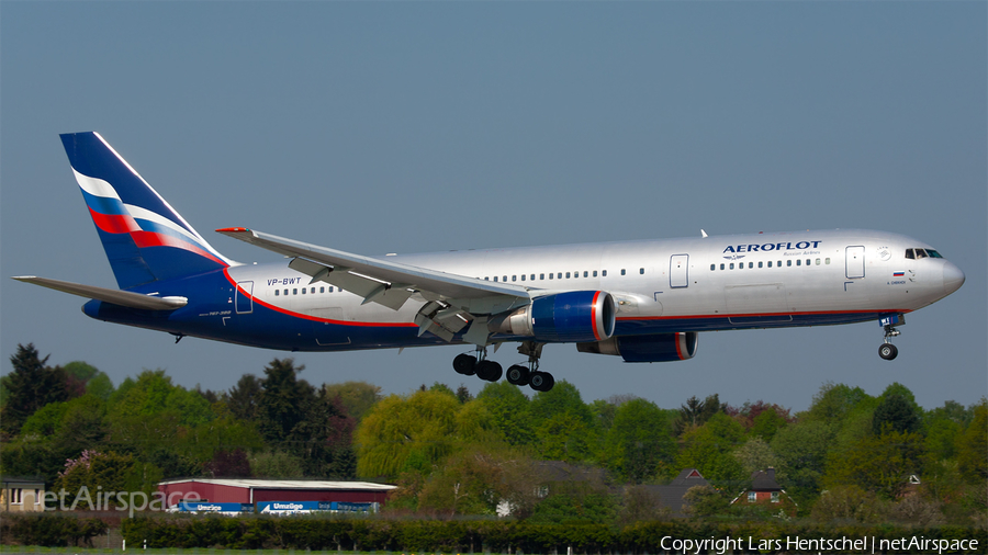 Aeroflot - Russian Airlines Boeing 767-38A(ER) (VP-BWT) | Photo 439106