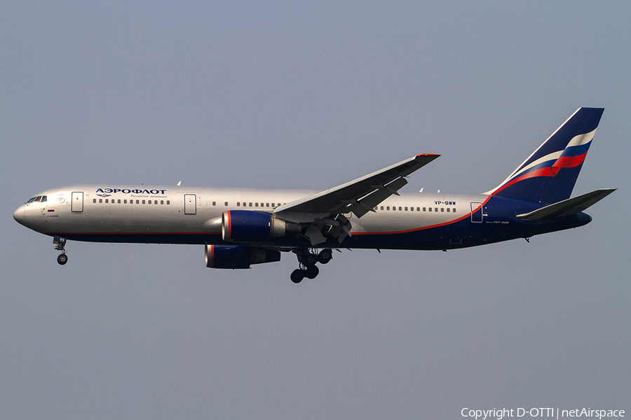 Aeroflot - Russian Airlines Boeing 767-306(ER) (VP-BWW) | Photo 307527