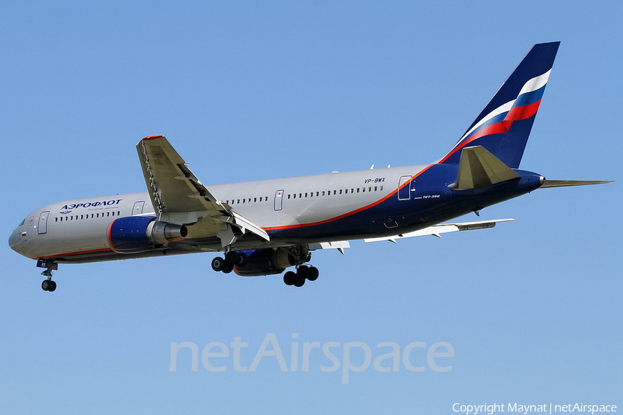 Aeroflot - Russian Airlines Boeing 767-306(ER) (VP-BWX) | Photo 133503