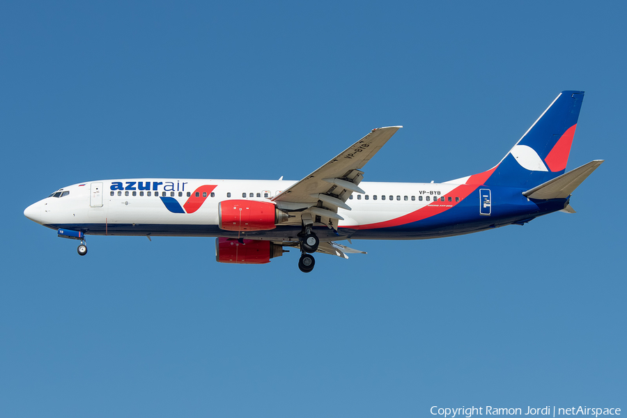 Azur Air Boeing 737-89L (VP-BYB) | Photo 314924