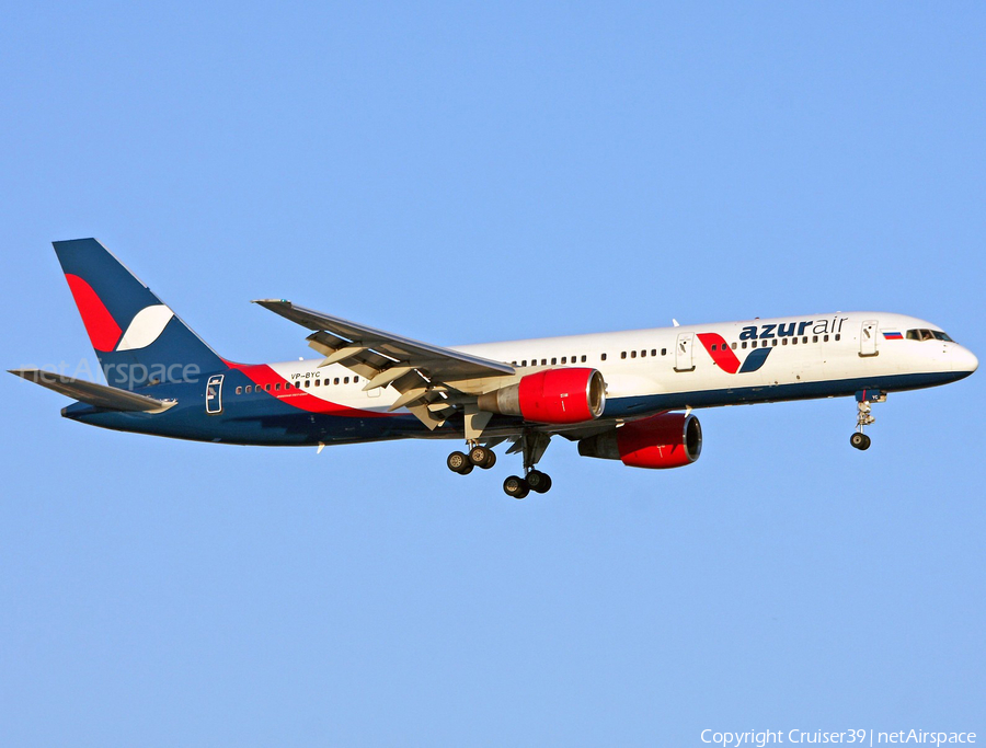 Azur Air Boeing 757-231 (VP-BYC) | Photo 367746