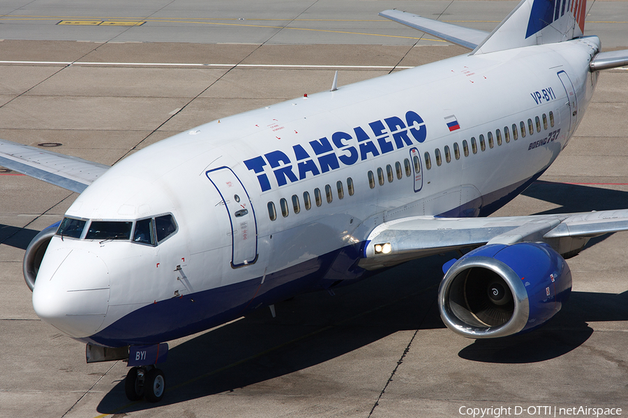 Transaero Airlines Boeing 737-524 (VP-BYI) | Photo 417436