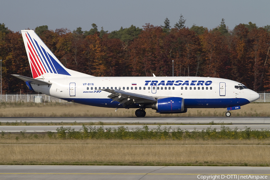 Transaero Airlines Boeing 737-524 (VP-BYN) | Photo 395734