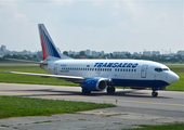 Transaero Airlines Boeing 737-524 (VP-BYO) at  Kiev - Igor Sikorsky International Airport (Zhulyany), Ukraine