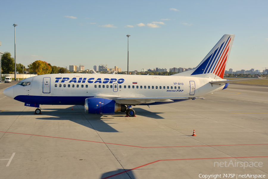 Transaero Airlines Boeing 737-524 (VP-BYO) | Photo 88630
