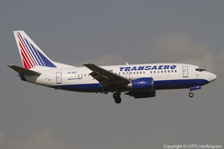 Transaero Airlines Boeing 737-524 (VP-BYP) | Photo 382530
