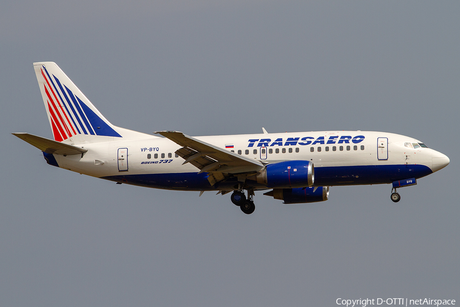 Transaero Airlines Boeing 737-524 (VP-BYQ) | Photo 308624