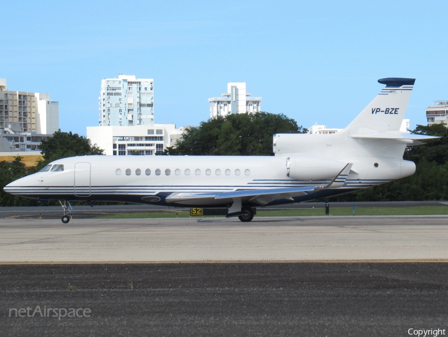 (Private) Dassault Falcon 7X (VP-BZE) | Photo 485352