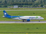 Pegas Fly Embraer ERJ-190AR (ERJ-190-100IGW) (VP-BZJ) at  Dusseldorf - International, Germany