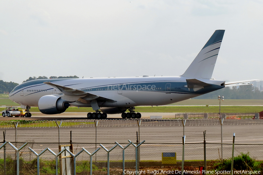 (Private) Boeing 777-2KQ(LR) (VP-CAL) | Photo 331703