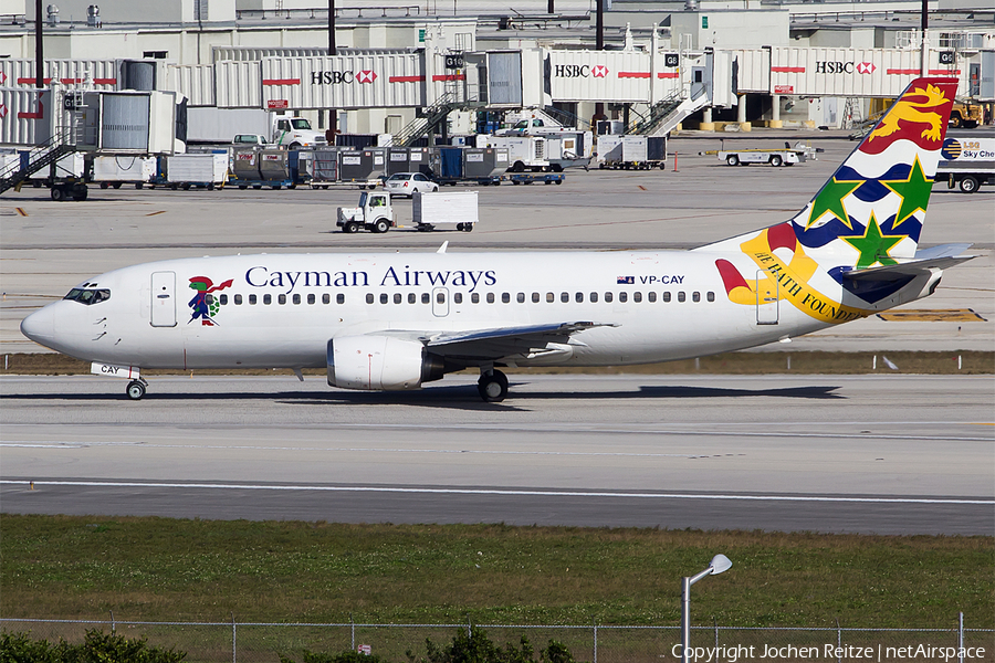 Cayman Airways Boeing 737-3Q8 (VP-CAY) | Photo 41416