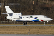 Volkswagen Air Service Dassault Falcon 900EX (VP-CGE) at  Innsbruck - Kranebitten, Austria