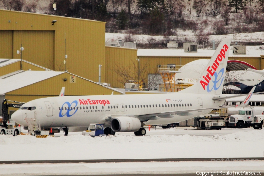 Air Europa Boeing 737-86Q (VP-CGV) | Photo 535391