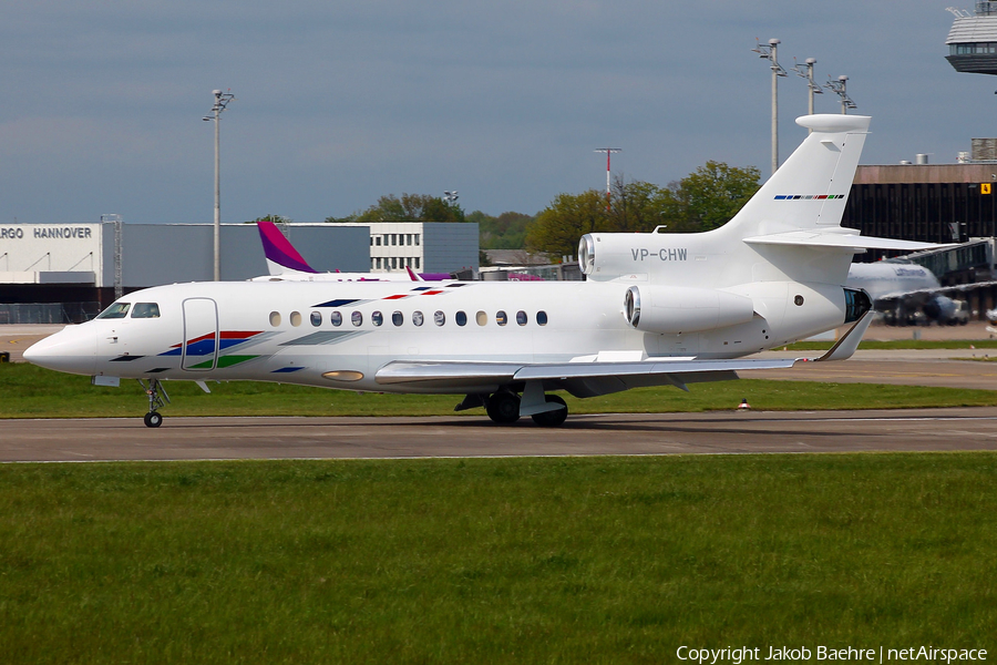 Volkswagen Air Service Dassault Falcon 7X (VP-CHW) | Photo 163504