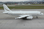 (Private) Airbus A319-133X CJ (VP-CIE) at  Zurich - Kloten, Switzerland