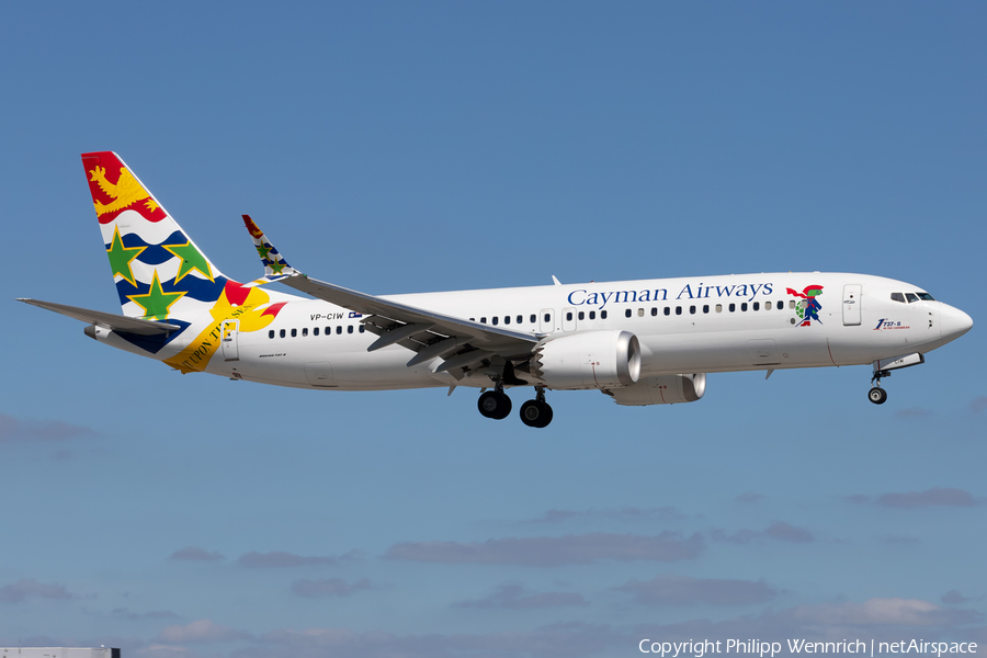 Cayman Airways Boeing 737-8 MAX (VP-CIW) | Photo 560820