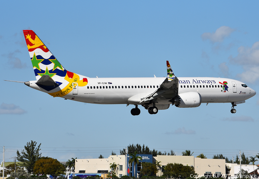 Cayman Airways Boeing 737-8 MAX (VP-CIW) | Photo 296620