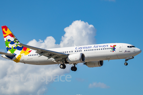 Cayman Airways Boeing 737-8 MAX (VP-CIW) at  Miami - International, United States