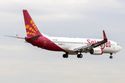 SpiceJet Boeing 737-8GJ (VP-CKP) at  Phoenix - Goodyear, United States