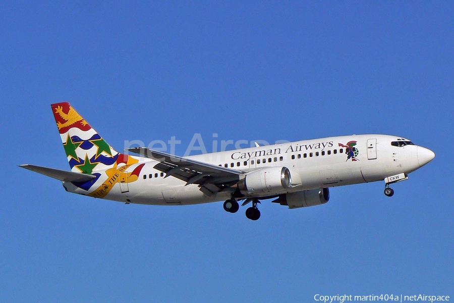 Cayman Airways Boeing 737-36E (VP-CKW) | Photo 21309