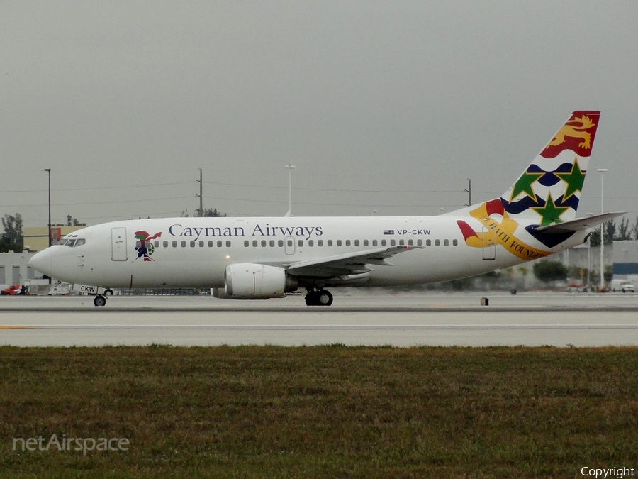 Cayman Airways Boeing 737-36E (VP-CKW) | Photo 34325