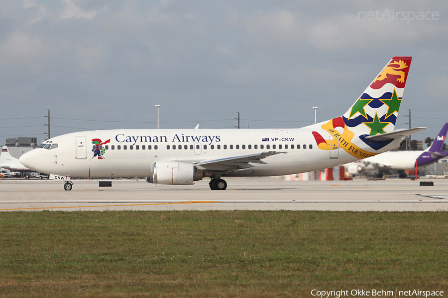 Cayman Airways Boeing 737-36E (VP-CKW) | Photo 38998
