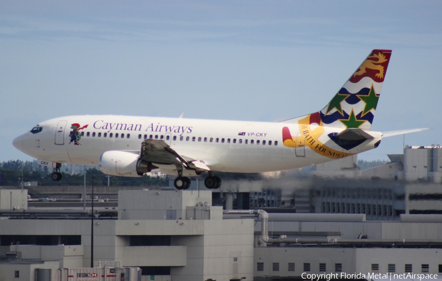 Cayman Airways Boeing 737-3Q8 (VP-CKY) | Photo 307130