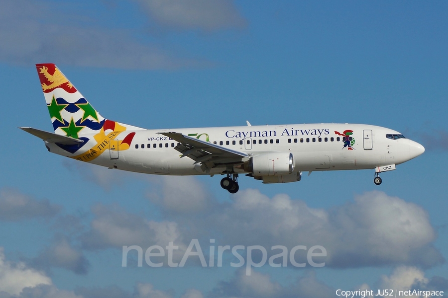 Cayman Airways Boeing 737-36E (VP-CKZ) | Photo 291803