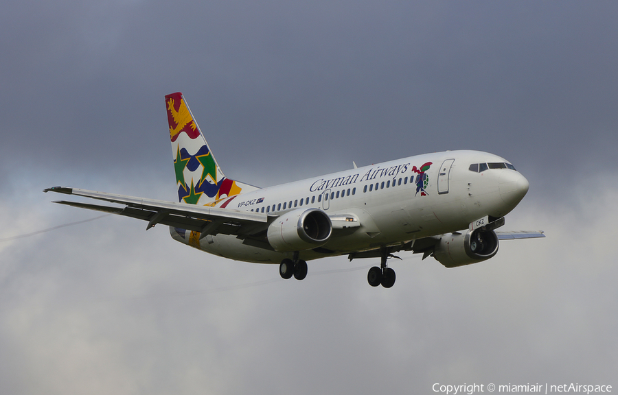 Cayman Airways Boeing 737-36E (VP-CKZ) | Photo 92204