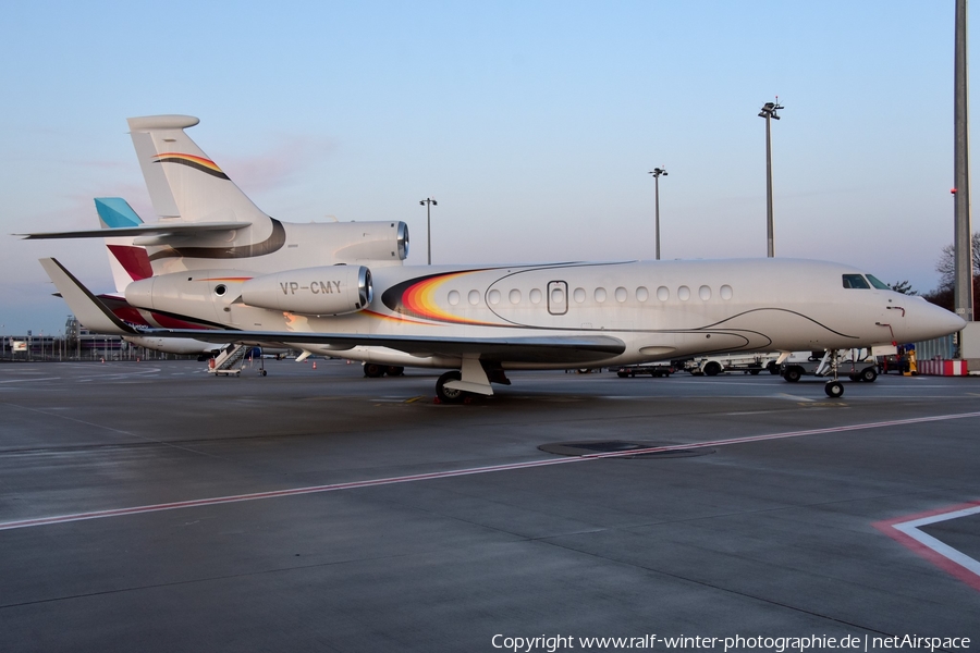 (Private) Dassault Falcon 7X (VP-CMY) | Photo 588468