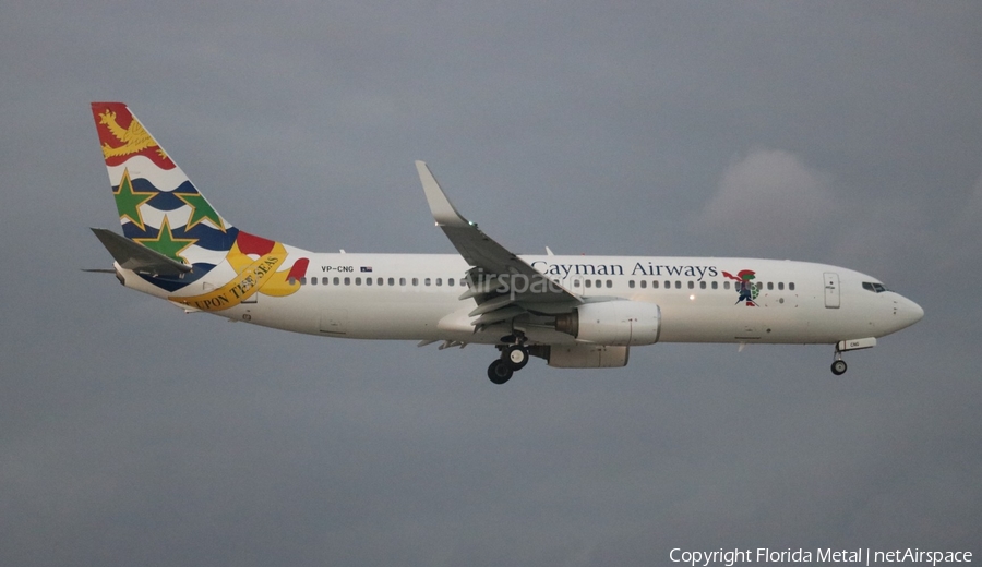 Cayman Airways Boeing 737-86Q (VP-CNG) | Photo 408106