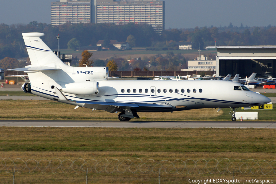 Volkswagen Air Service Dassault Falcon 7X (VP-CSG) | Photo 379939