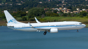 (Private) Boeing 737-8GG(BBJ2) (VP-CSK) at  Corfu - International, Greece