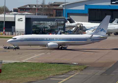 (Private) Boeing 737-8GG(BBJ2) (VP-CSK) at  London - Luton, United Kingdom