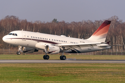 Alpha Star Airbus A319-115X CJ (VP-CSN) at  Hamburg - Fuhlsbuettel (Helmut Schmidt), Germany