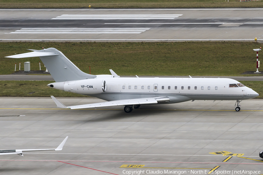 (Private) Bombardier BD-700-1A10 Global 6000 (VP-CWW) | Photo 98314