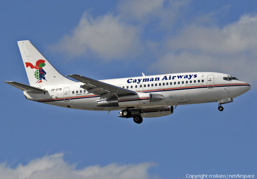 Cayman Airways Boeing 737-2S2(Adv) (VP-CYB) | Photo 447890
