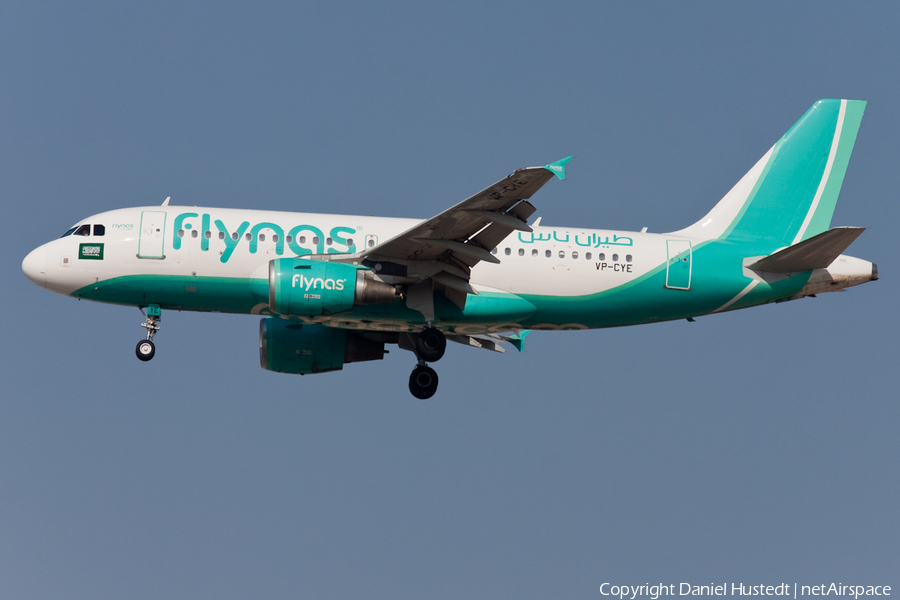 Flynas Airbus A319-112 (VP-CYE) | Photo 416386